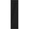 Ekena Millwork True Fit PVC Three Board Joined Board-n-Batten Shutters w/Z-Bar, Black , 16 1/8W x 42H, PR TFP102BBF16X042BL - alternate 4